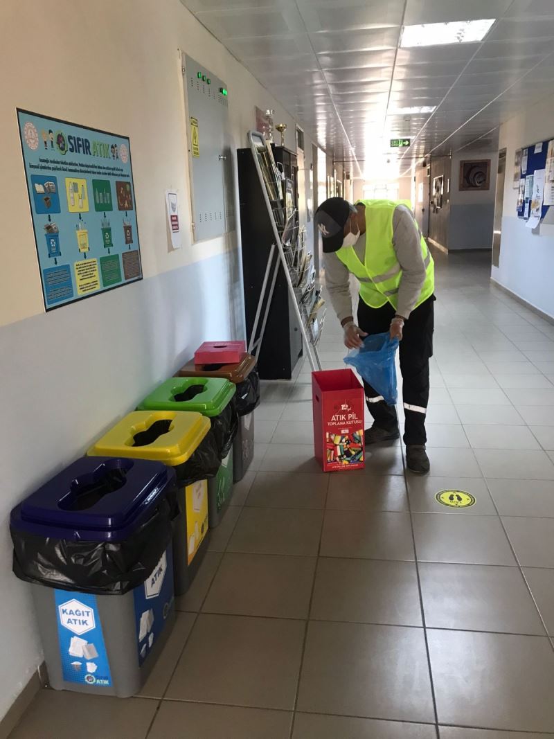 Atık piller geri dönüşüme kazandırılıyor