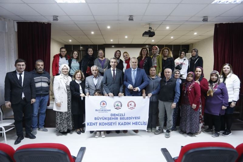 Kadın Meclisi’nden sağlıklı beslenme ve doğru ilaç kullanımı eğitimi
