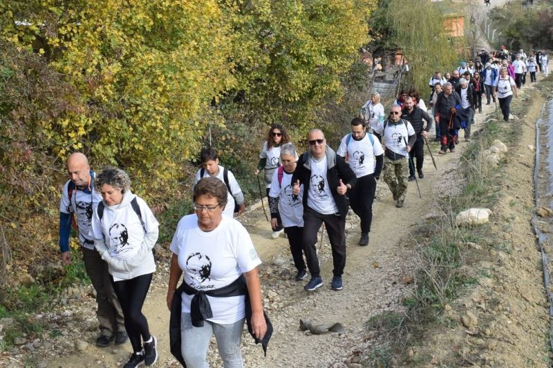 Doğa yürüyüşünde Ata’yı andılar