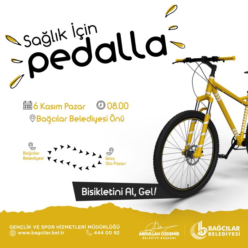 SAĞLIK İÇİN PEDALLA - BİSİKLETİNİ AL, GEL!