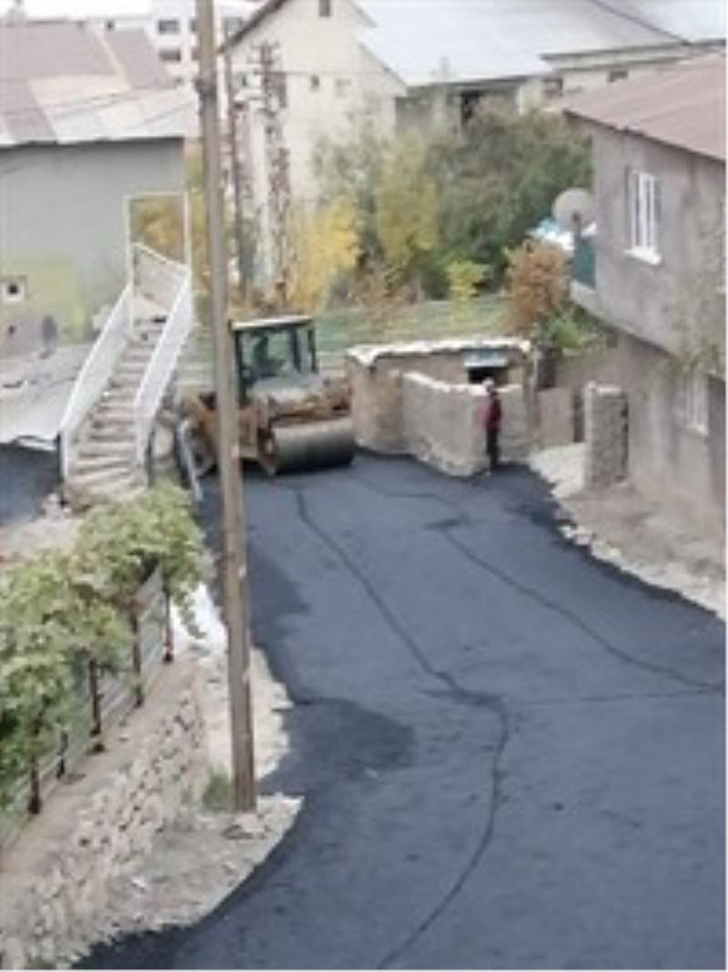 Asfalt çalışmamız devam ediyor