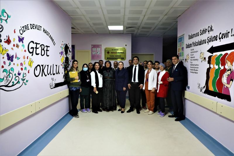 İlçe Kaymakamımız/Belediye Başkan V. Nazlı Demir, Dr. Selahattin Cizrelioğlu Devlet Hastanesini Ziyaret Etti