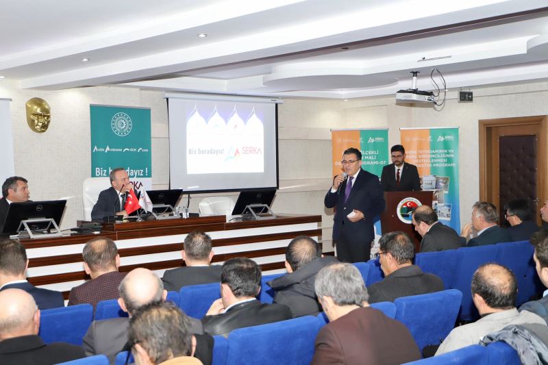 BAŞKAN DEMİR (SERKA) 2022 YILI MALİ DESTEK PROGRAMI BİLGİLENDİRME TOPLANTISI