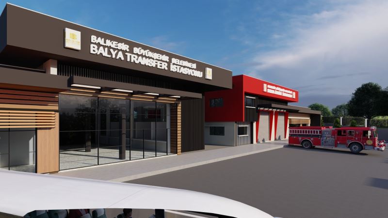 BBB’den Balya’ya Terminal Ve İtfaiye İstasyonu