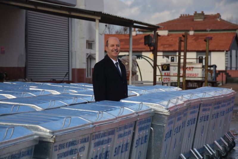 90 Adet Çöp Konteyneri İlçemize Hayırlı Uğurlu Olsun!