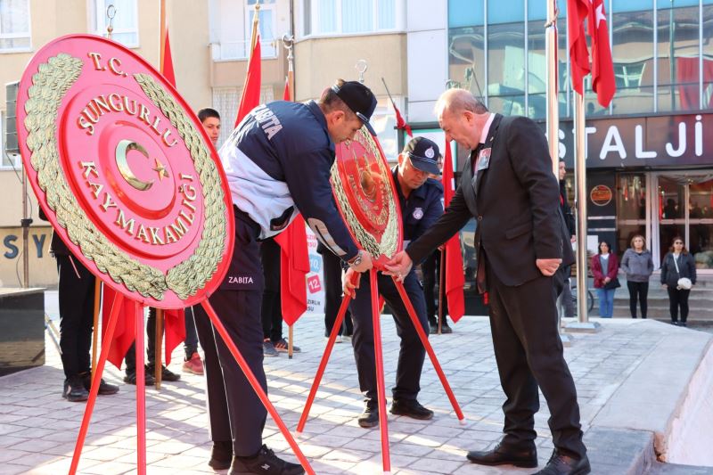 Başkan Şahiner,10 Kasım Atatürk’ü Anma Programına Katıldı