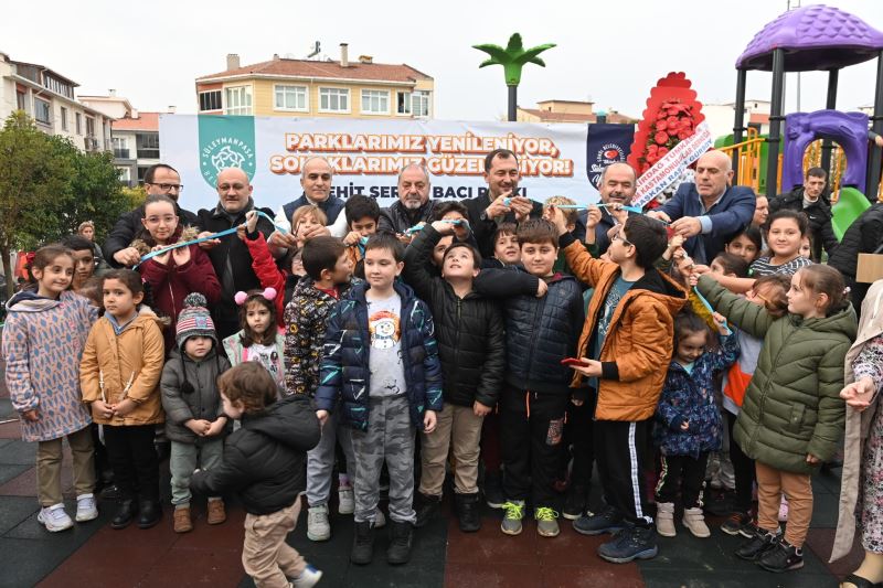 Şehit Şerife Bacı ve Genç Osman Parkları tamamen yenilendi