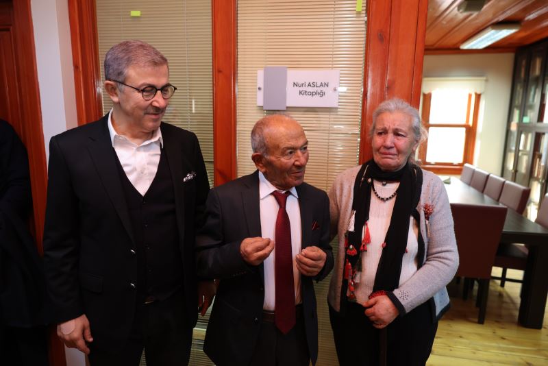 Nuri Aslan Kitaplığı açıldı