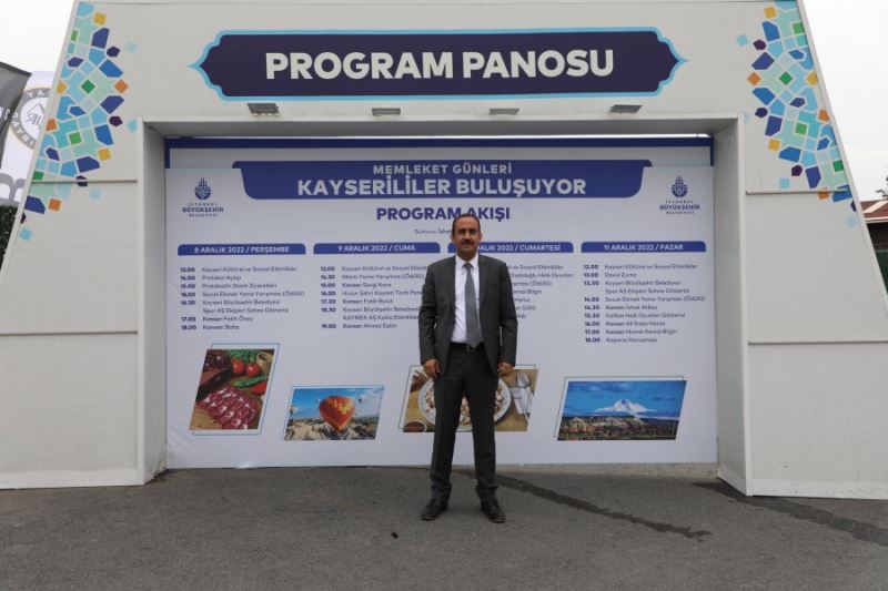 İstanbul Yeni Kapı da düzenlenen Kayseri Tanıtım Günleri etkinliklerine hemşehrilerimiz yoğun teveccüh gösterdi.