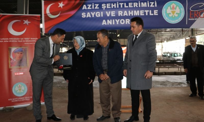 Büyükşehir Belediyesi, Turgutlu Şehidini Andı