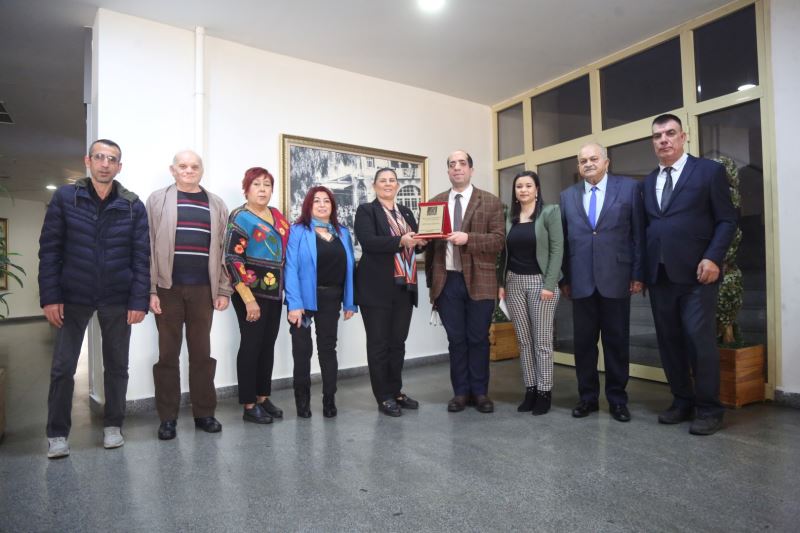 ENGELLİ DERNEKLERİNDEN BAŞKAN ÇERÇİOĞLU’NA ZİYARET
