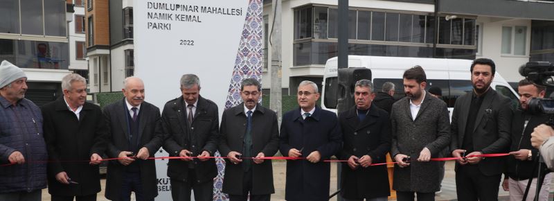 DUMLUPINAR MAHALLESİ NAMIK KEMAL PARKI AÇILIŞ TÖRENİ YAPILDI