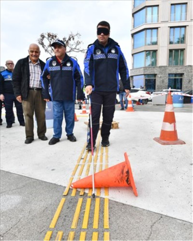 Engelli parkurunda zorlu anlar