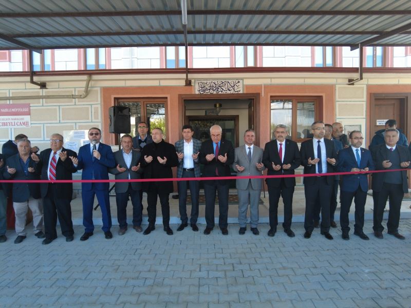 Güzelköy Hacıbeyli Camii ibadete açıldı