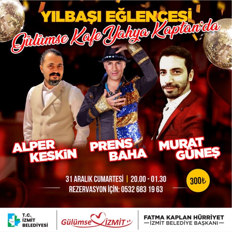 GÜLÜMSE KAFE’DE HER BÜTÇEYE UYGUN UNUTULMAZ YILBAŞI PROGRAMI
