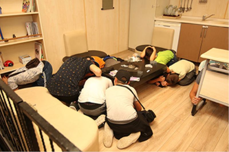 Deprem simülasyon merkezine yoğun ilgi