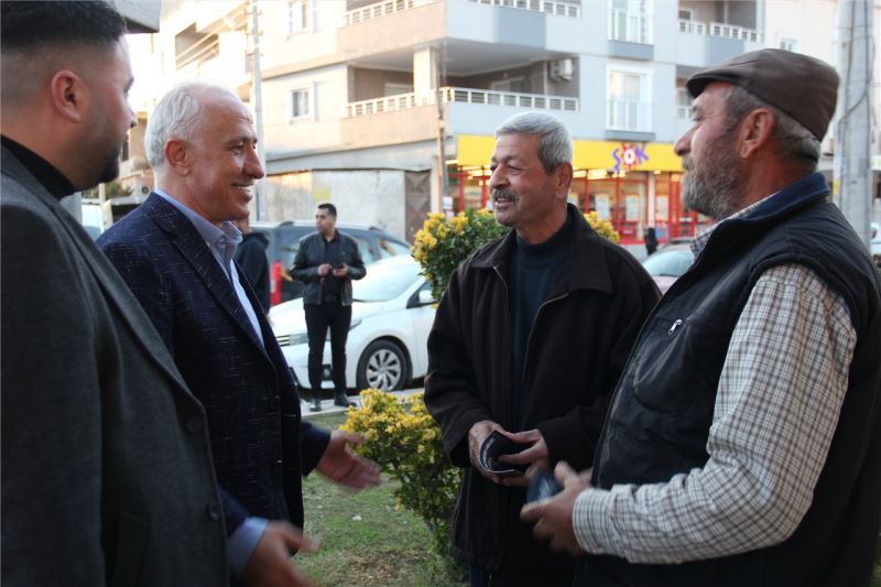 BAŞKAN GÜLTAK, KAZANLI MAHALLESİ ESNAFI İLE BULUŞTU
