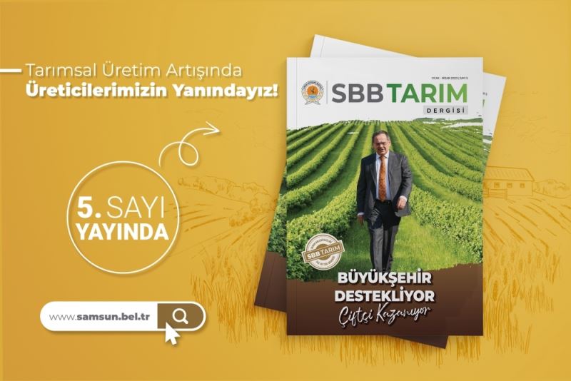 SBB Tarım Dergisi 5. sayı yayında