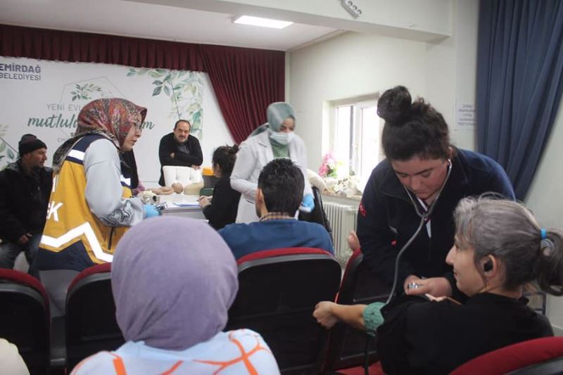 Belediyede Çalışan Personellerimize Sağlık Taraması Yapıldı