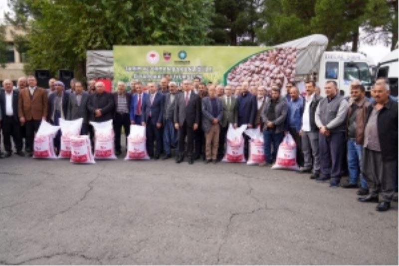 Kırsal kalkınma için üreticiler desteklendi