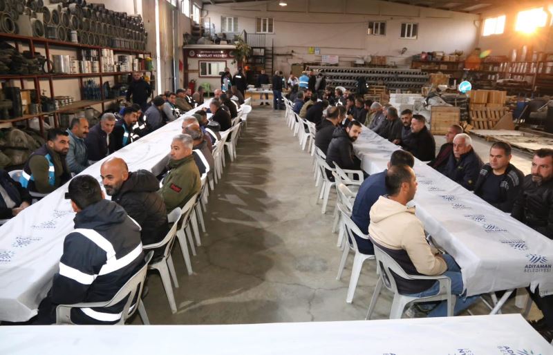 BAŞKANIMIZ, ASKİM PERSONELİYLE BİR ARAYA GELDİ