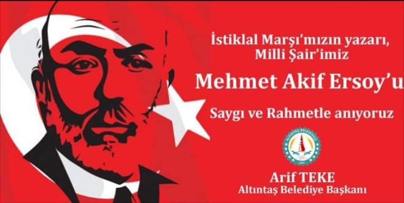 Milli Şairimiz MehmetAkifErsoy