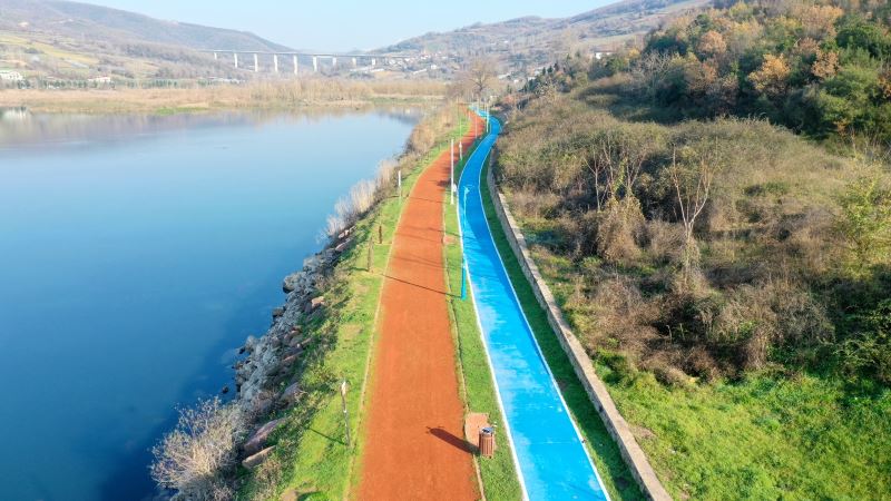 BIÇKIDERE GÖLETİ ÇEVRESİNDEKİ ÇALIŞMALAR DEVAM EDİYOR
