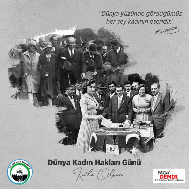 5 ARALIK KADIN HAKLARI GÜNÜ KUTLU OLSUN