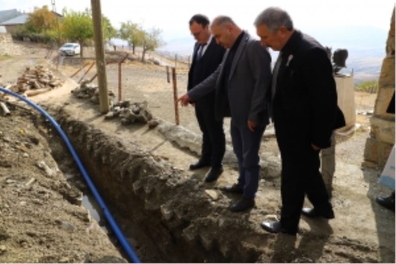 Çüngüş Deveboynu mahallesi kesintisiz içme suyuna kavuşuyor