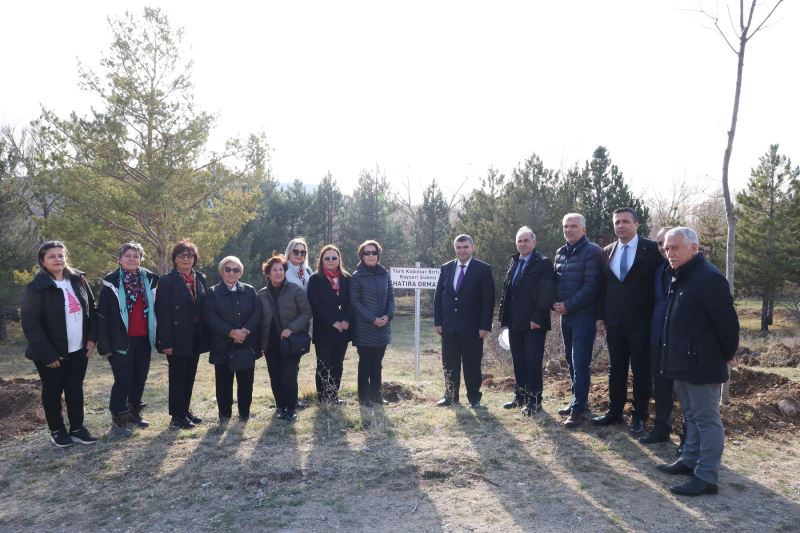 Büyükşehir’den Anlamlı Günde Hatıra Ormanı