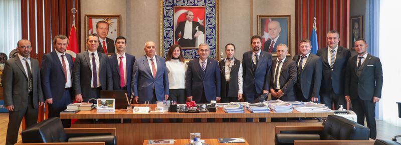 SİMAV TİCARET VE SANAYİ ODASI’NDAN BAŞKANIMIZA ZİYARET