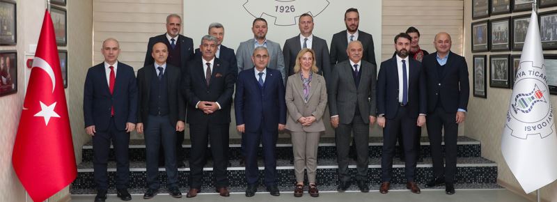 BAŞKANIMIZ, KUTSO YÖNETİMİNİ ZİYARET ETTİ