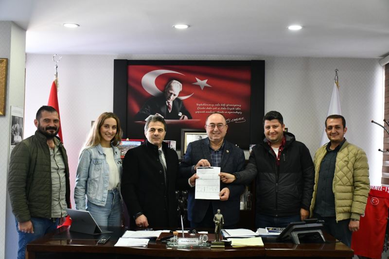 YURT İNŞAATININ RUHSATI TESLİM EDİLDİ