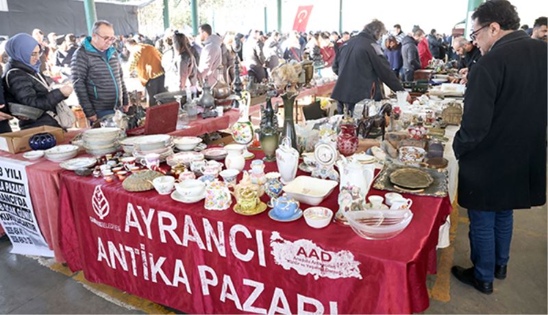Ayrancı Antika Pazarı Büyük İlgi Görüyor