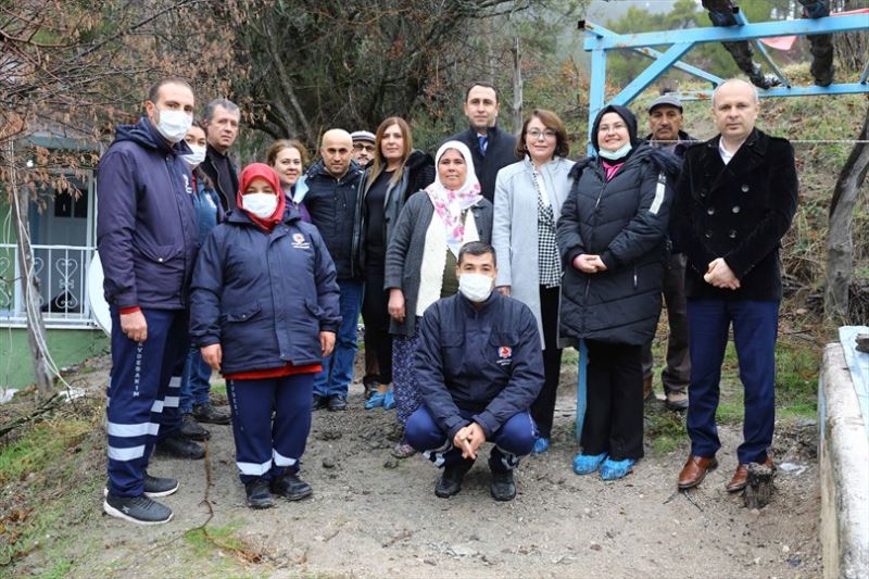 Yangının yaralarını Büyükşehir sardı