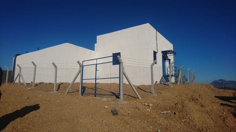 Datça Reşadiye’ye 500 m3 Yeni Su Deposu