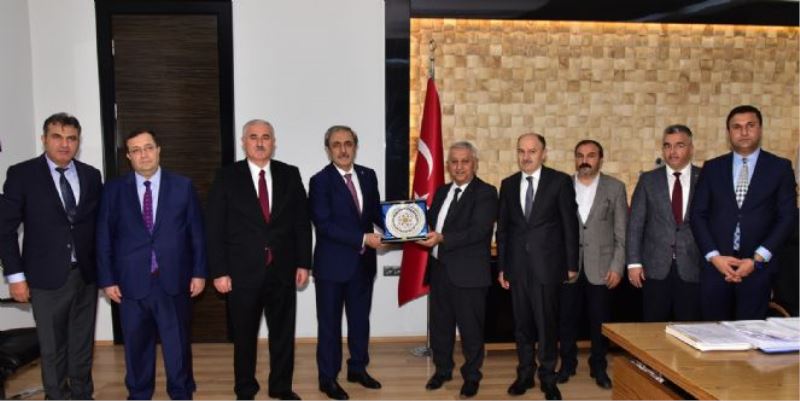 YARGITAY BAŞKANI AKARCA´DAN ZEYBEK BAŞKAN´A ZİYARET