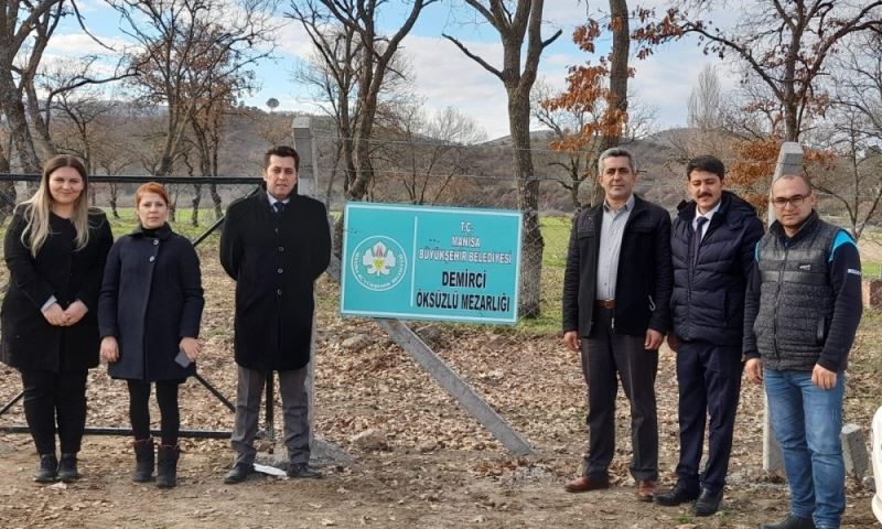 Demirci İlçesinde Mezarlıkların Güvenliği Sağlandı