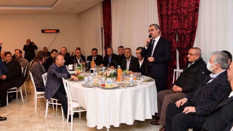 Muhtarlarımızla, Vatandaşlarımızla Omuz Omuzayız