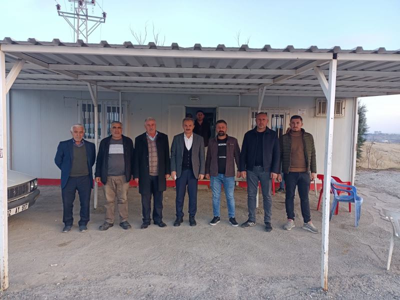 BAŞKANIMIZDAN, KARAPINAR MİNİBÜS HATTI ŞOFÖRLERİNE ZİYARET