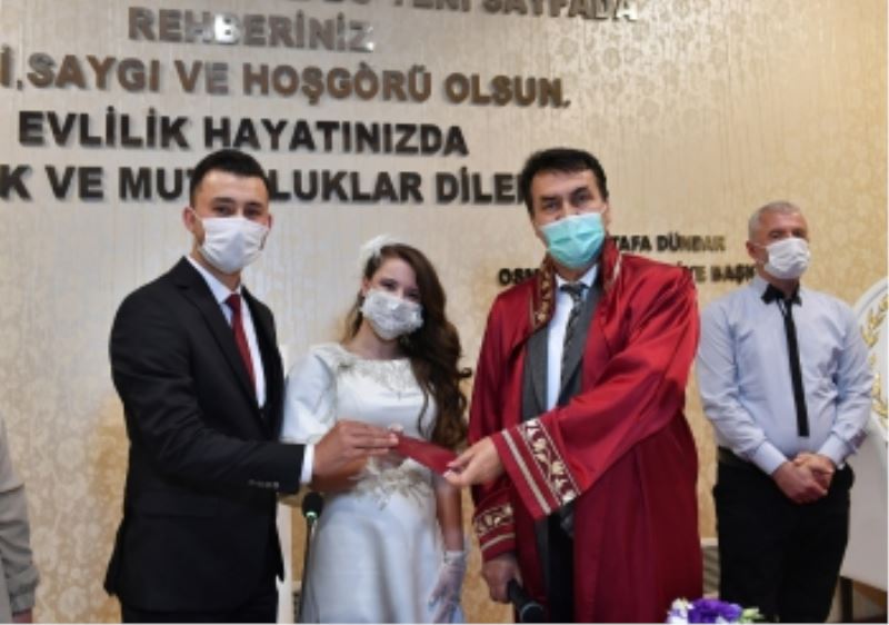 Osmangazi’de 6 Bin 556 Çift Mutluluğa ‘Evet’ Dedi
