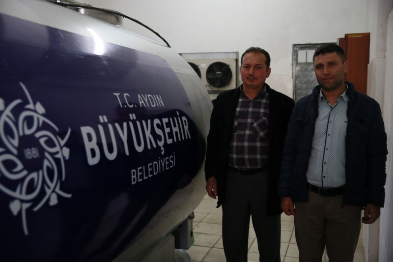 AYDIN BÜYÜKŞEHİR BELEDİYESİ BİR KOOPERATİFE DAHA DESTEK VERDİ