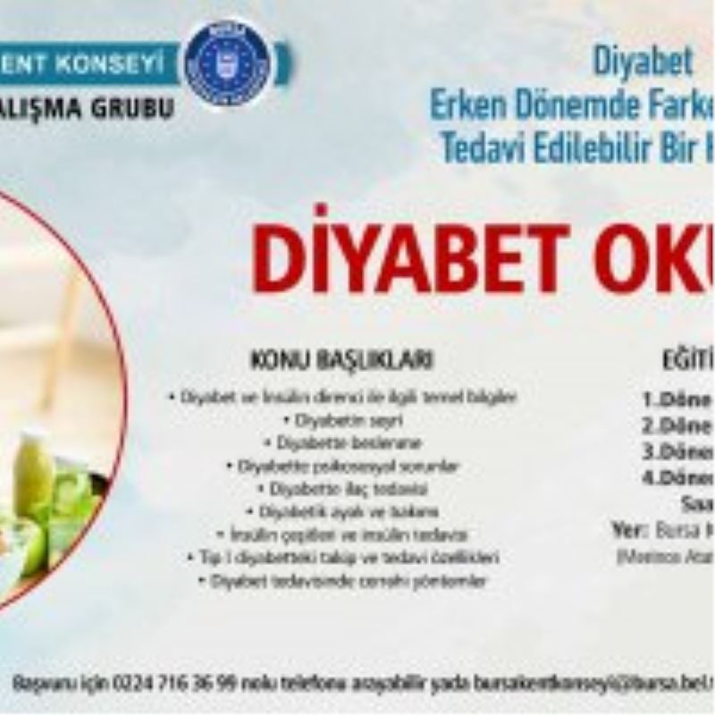 Kent konseyinde ‘Diyabet Okulu’