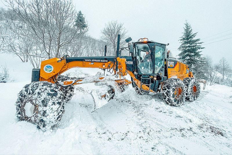Büyükşehir kar mesaisinde: 24 saatlik rapor açıklandı