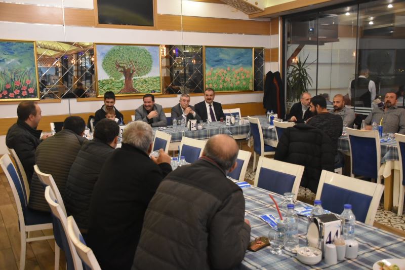 Başkan Geylani, Basın Mensuplarıyla Bir Araya Geldi