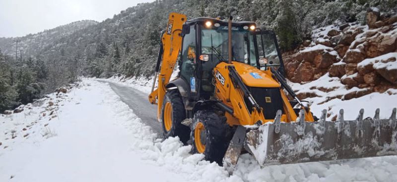 Alanya Gökbel Yaylası’nda kar esareti