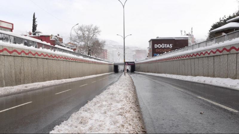 Şehir Merkezinde Tüm Ana Arterler Açık