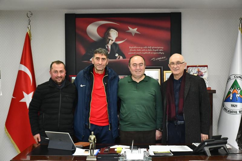 ARTVİN ÇORUH SPOR’DAN BAŞKAN ELÇİN’E ZİYARET