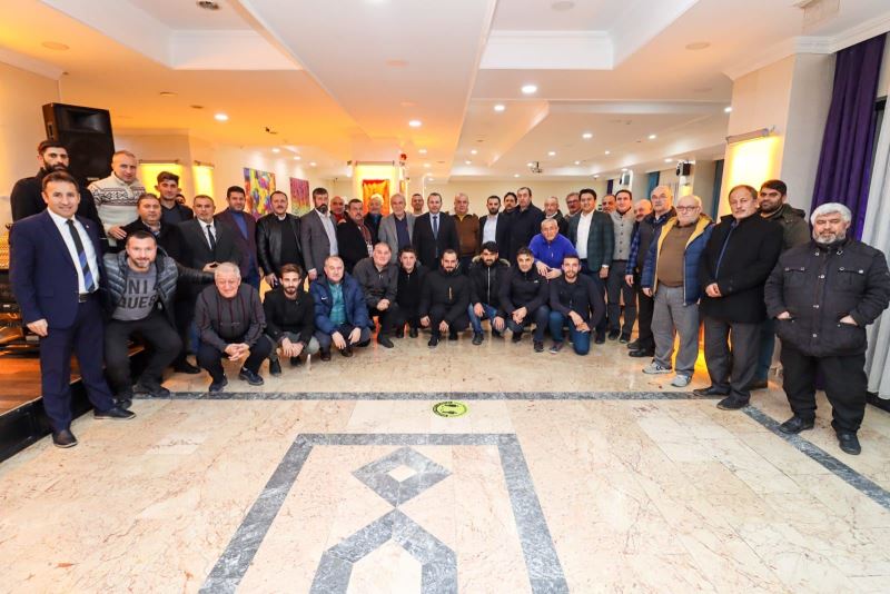 BAŞKAN VEKİLİ TUTUK AMATÖR SPOR KULÜPLERİ YÖNETİCİLERİYLE BULUŞTU
