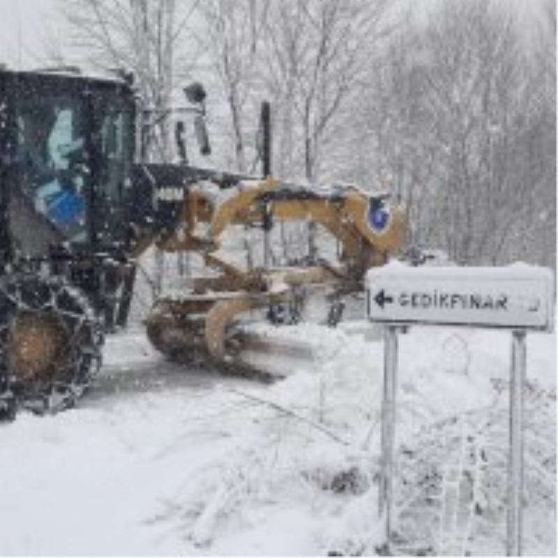 507 mahalle yoluna anında müdahale